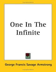 Cover of: One in the Infinite