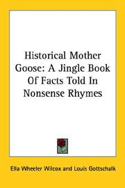 Cover of: Historical Mother Goose: a Jingle Book O