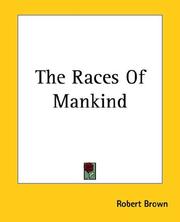 Cover of: The Races Of Mankind