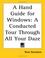 Cover of: A Hand Guide for Windows