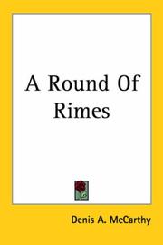 Cover of: A Round of Rimes by Denis Aloysius McCarthy