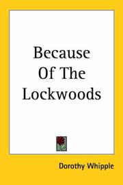 Cover of: Because of the Lockwoods