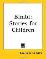Cover of: Bimbi: Stories for Children