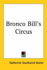 Cover of: Bronco Bill's Circus