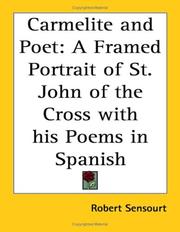 Cover of: Carmelite and Poet: A Framed Portrait of St. John of the Cross With His Poems in Spanish