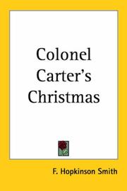 Cover of: Colonel Carter's Christmas by Francis Hopkinson Smith