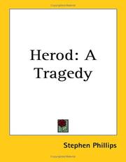 Cover of: Herod: A Tragedy