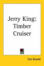 Cover of: Jerry King: Timber Cruiser