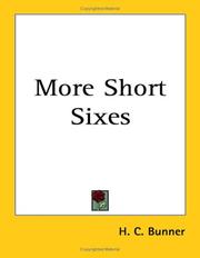 Cover of: More Short Sixes by H. C. Bunner