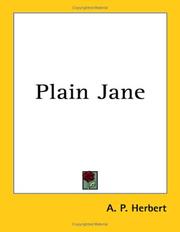 Cover of: Plain Jane