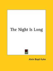 Cover of: The Night Is Long