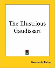 Cover of: The Illustrious Gaudissart by Honoré de Balzac