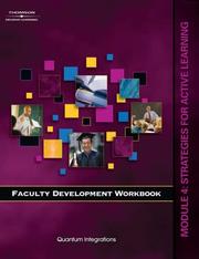 Cover of: Faculty Development Companion Workbook Module 4:: Stratagies for Active Learning