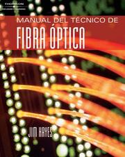 Cover of: Spanish Fiber Optics Technician's Manual