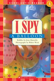 Cover of: I spy a balloon