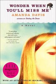 Cover of Wonder When You'll Miss Me