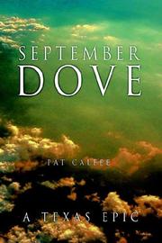 Cover of: September Dove