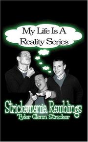 Cover of: My Life Is A Reality Series | Tyler Glenn Stricker