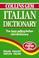 Cover of: Italian dictionary