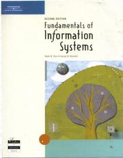 Cover of: Fundementals of information systems