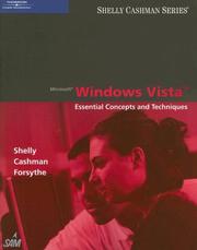 Cover of: Microsoft Windows Vista: Brief Concepts and Techniques (Shelly Cashman Series)