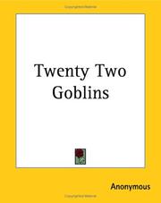 Cover of: Twenty Two Goblins by Anonymous