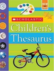 Cover of: Scholastic children's thesaurus