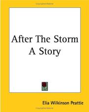 Cover of: After The Storm A Story