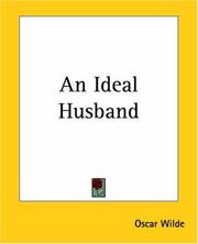 Cover of: An Ideal Husband by Oscar Wilde