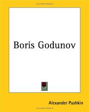 Cover of: Boris Godunov by Aleksandr Sergeyevich Pushkin