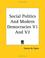Cover of: Social Politics And Modern Democracies V1 And V2