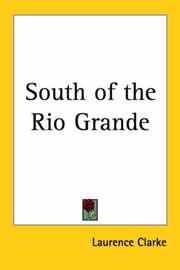 Cover of: South of the Rio Grande