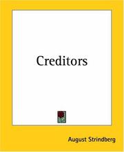 Cover of: Creditors | August Strindberg