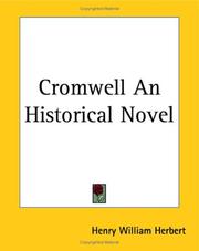 Cover of: Cromwell An Historical Novel by Henry William Herbert