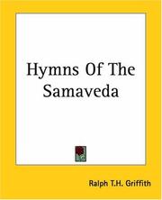 Cover of: Hymns Of The Samaveda by Ralph T. H. Griffith