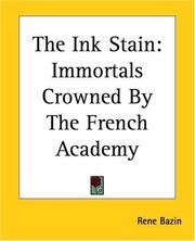 Cover of: The Ink Stain by René Bazin