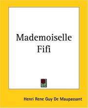 Cover of: Mademoiselle Fifi by Guy de Maupassant