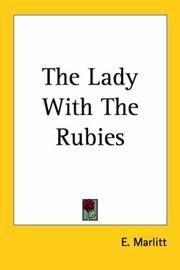 Cover of: The Lady With the Rubies | E. Marlitt