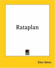 Front cover of Rataplan by Ellen Velvin