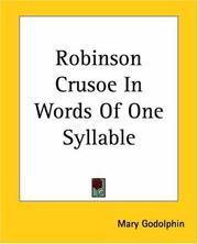 Cover of: Robinson Crusoe In Words Of One Syllable | Mary Godolphin