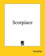 Cover of: Scorpiace