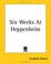 Cover of: Six Weeks At Heppenheim