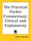 Cover of: The Practical Pocket Commentary