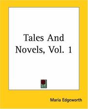 Cover of: Tales And Novels by Maria Edgeworth