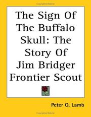 Cover of: The Sign Of The Buffalo Skull | Peter O. Lamb