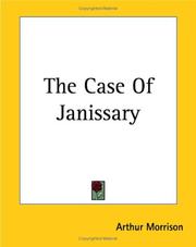 Cover of: The Case Of Janissary