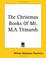Cover of: The Christmas Books Of Mr. M.a Titmarsh