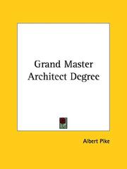 Cover of: Grand Master Architect Degree