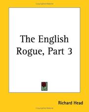The English rogue by Richard Head