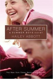 Cover of: After Summer (Summer Boys)